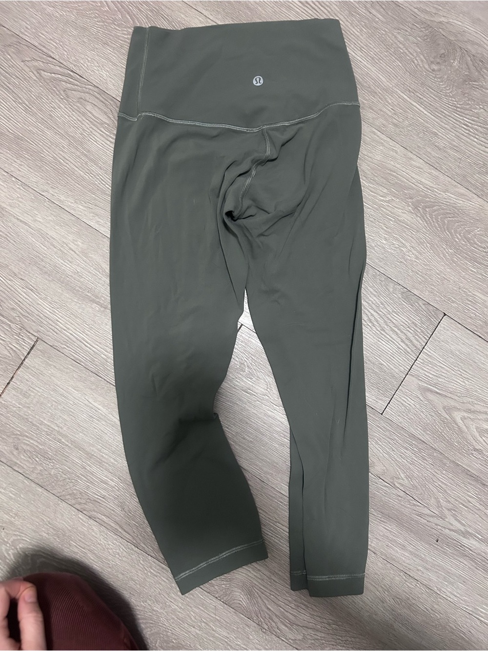 lululemon athletica Olive Green Ankle Leggings - Picture 3 of 5